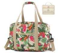 SPAHER Faltbare Reisetasche Handgepäck Tasche 40x30x20 Wizzair Vueling Volotea Tuifly Hand Luggage Handtaschen Organizer Duffle Bag Reise-Gepäck Koffer Tasche Kleidung Koffer mit 1 Kosmetiktasche