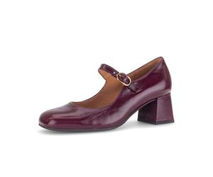 Spangenpumps GABOR "Spangenpumps", Damen, Gr. 38, lila (rot), Schuhe Spangenpumps (86362257-38) rot