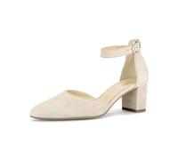 Spangenpumps GABOR "Spangenpumps", Damen, Gr. 40,5, beige, Schuhe Spangenpumps (46130857-40,5)