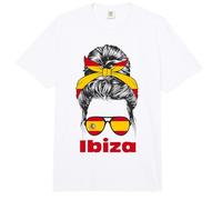 Spanische Flagge Ibiza Spanien Comfort Colors Adult Heavyweight T-Shirt