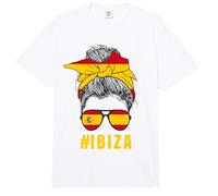 Spanische Flagge Ibiza Spanien Comfort Colors Adult Heavyweight T-Shirt