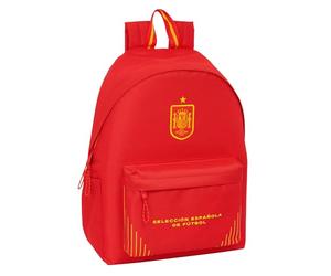 Spanische Fußballmannschaft - Rucksack für Laptops mit 35,8 cm (14,1 Zoll), ideal für Jugendliche verschiedener Altersgruppen, bequem und vielseitig, Qualität und Widerstandsfähigkeit, 31 x 13 x 43 cm