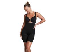 SPANX Assets Damen Remarkable Results High Waist Mid-Thigh Shaper, tiefschwarz, Small