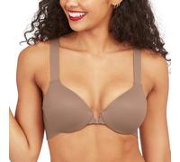 SPANX Smooth Bra-Llelujah! Leicht gefütterter Vollschalen-T-Shirt-BH, Frontverschluss, Strumpfwaren hinten, smarte Stretch-Träger, Cafe au Lait, 70A