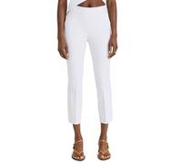 SPANX Damen On-The-Go Ankle Slim Straight Pants, Klassisches Weiß, S