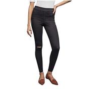 Spanx Damen Shapewear Distressed Skinny Jean Leggings Vintage Black XS