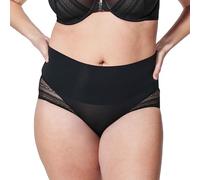 Spanx Illusion Lace Hi-Hipster Shapewear-Unterhose Damen, Very Black, XL