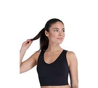SPANX Look At Me Now Crop-Top, Very Black, XS