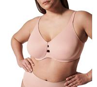 SPANX Minimizer-BH mit niedrigem Profil, minimiert die Brustgröße um bis zu 2,5 cm, schnell trocknender Stoff, bequeme BHs für Damen, vintage rosenmuster, 90E
