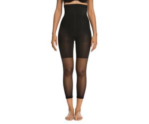 Spanx Original Shaping High Waist Footless Sheers - Core & Thigh Control - Footless Pantyhose - Use as Shapewear Underwear, Schwarz, E