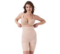 SPANX Shapewear für Damen Tummy Control High-Waisted Power Short (Regular und Übergröße), Soft Nude, 1X
