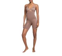 Spanx Women's Assets by High-Waist Mid-Thigh Short-Seamless Shapewear Briefs, CAFÉ AU Lait, S