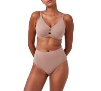 SPANX Minimizer-BH mit niedrigem Profil, minimiert die Brustgröße um bis zu 2,5 cm, schnell trocknender Stoff, bequeme BHs für Damen, Cafe au Lait, 95E