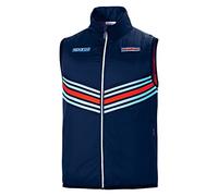 Sparco 01313MRBM3L MARTINI-R Weste, Größe L, Blau, bunt, Large