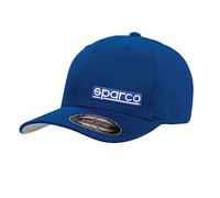 Sparco Flexfit Original Kappe, Blau, Größe S/M, Standard, Unisex, Erwachsene