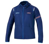 Sparco Martini Jacke, Blau, M, Unisex, Erwachsene, bunt, Medium