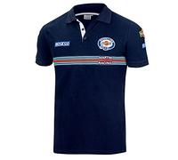 Sparco Unisex Martini Racing Poloshirt, bunt, 42/50 EU