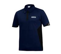 Sparco Poloshirt, Blau, Standard, Unisex, Erwachsene