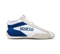 sparco S-Drive Mid Stiefeletten Größe 45 Weiß/Marineblau, Stiefel Unisex Erwachsene, Mehrfarbig, EU, bunt, 45 EU