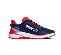 sparco S-Run Stiefeletten Größe 42 Marineblau/Rot, Unisex Stiefel für Erwachsene, Mehrfarbig, EU, bunt, 42 EU