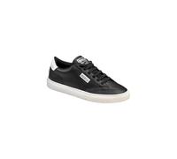 Sparco - S-Time Unisex Smart Casual Sneakers - Freizeitschuhe - Obermaterial aus Kunstleder - Komfort - Gummisohle - Modische Schuhe - Weiß/Schwarz - EU 41