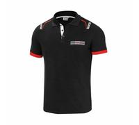 Sparco Unisex Martini Racing Poloshirt, Negro, L Regular