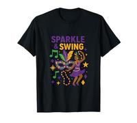 Sparkle & Swing, Design zur Feier des Karnevals T-Shirt