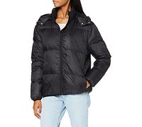 SPARKZ COPENHAGEN Damen AVA Puff Short Hood Jacke Not Applicable, Schwarz (Black 099), 40 (Herstellergröße: X-Large)