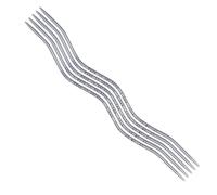 Sparpaket 2 Sets (2,0 mm 2,5 mm) Addi CrasySnake Strumpfstricknadeln 15 cm, Aluminium Nadelspiel zum Socken stricken