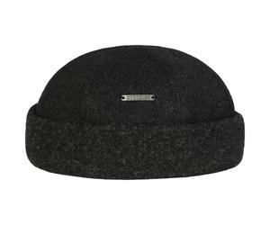 Sparr Melange Dockermütze by Stetson anthrazit L (58-59 cm)