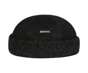 Sparr Melange Dockermütze by Stetson anthrazit XXL (62-63 cm)