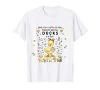 Special Needs Mom Autism Caregivers Cute Mama Duck T-Shirt