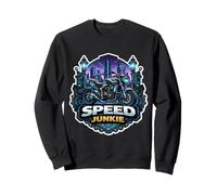 Speed Junkie Motorrad Rider Street Motorradbesitzer lustig Sweatshirt