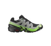 Salomon Speedcross 6 GTX Herren Laufschuh Trail - L47765000 Black/Alloy/GreenGecko 46 2/3