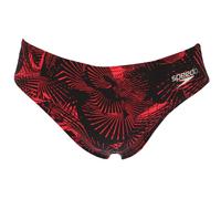 Speedo - "Allover" Schwimmshorts für Herren (Schwarz/Rot) 26W/32L
