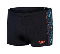 Speedo - Hyperboom Panel Aquashort - Badehose, Gr. XS 32 - DE: 4, schwarz (Black/PictonBlue/SirenRed)