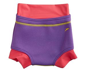 Speedo Baby Badeanzug Swimnappy Cover, Purple Rain/Raspberry Fill, 9-12, 8-092169215