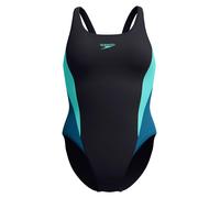 Speedo Badeanzug "Eco Colourblock" in Schwarz - Größe 38 | Damen Bademode