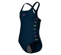 Speedo Badeanzug "Eco+ H-Bloom" in Dunkelblau - Größe 140 | Kinder Bademode