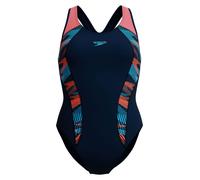 SPEEDO Damen Badeanzug Placement Laneback dunkelblau | 44