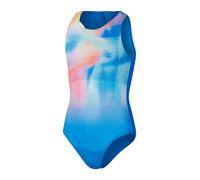 Speedo Badeanzug "Eco Print" in Blau - Größe 164 | Kinder Bademode