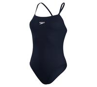 Speedo Damen Badeanzug Eco Endurance+ Thinstrap – chlorbeständig, recyceltes Material – Blau 34