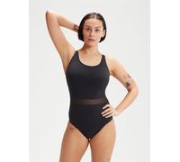 Speedo Damen Shaping Lunia Glow Leisure Swimsuit Badeanzug, Schwarz, 36