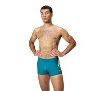 Speedo Herren Swimsuit Square Leg Eco Flex Beachstar Badeanzug-separat, Splice Swell Green, X-Large