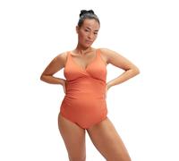 Speedo - Badeanzug V-Ausschnitt für Damen (Orange) EU 40 / UK 12