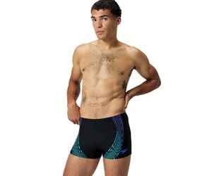 Speedo Badehose "Duo Logo" in Schwarz - Größe 6 | Herren Bademode Sport