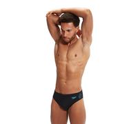 Speedo Herren Hyperboom Splice 7 cm Badehose | Speedos | Schnelltrocknend | Training | Fitness | Chlorbeständig Schwimmbekleidung, Schwarz/Bolt, 26