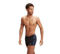 Speedo - Tech Panel Aquashort - Badehose, Gr. S 32 - DE: 4, schwarz (Black/CuriousBlue/TrueCobalt)
