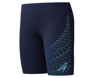 Speedo Badehose "Medley Logo" in Dunkelblau - Größe 128 | Kinder Bademode