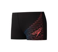 Speedo Badeshorts Medley Logo Aquashort Rot/Schwarz 152 cm (11–12 Jahre)